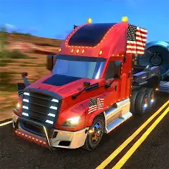 Truck Simulator USA MOD APK Logo